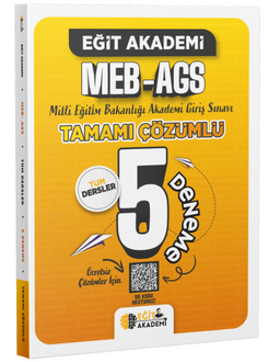 MEB-AGS Tamamı Çözümlü 5 Deneme