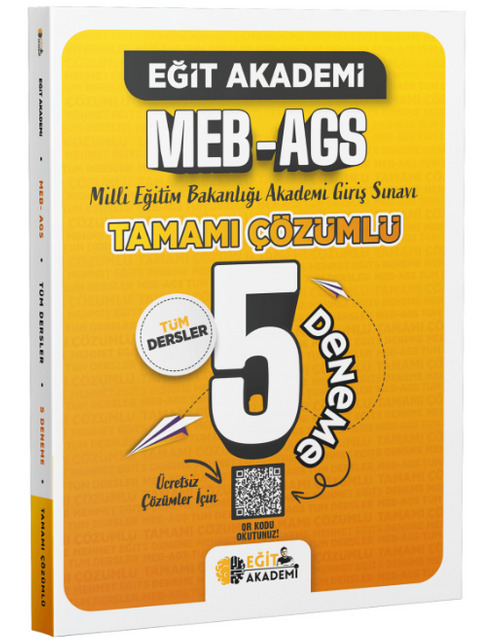 MEB-AGS Tamamı Çözümlü 5 Deneme