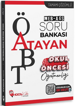 ÖABT MEB-AGS Okul Öncesi Öğretmenliği Atayan 5 Deneme Çözümlü 