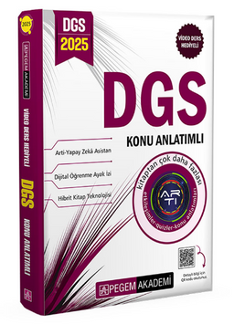 2025 DGS Konu Anlatımlı
