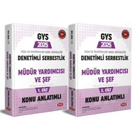 Ceza ve Tevkifevleri Denetimli Serbestlik, Müdür Yardımcılığı ve Şeflik Gys Konu Anlatımlı 1-2