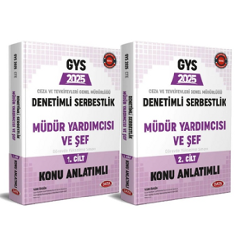 Ceza ve Tevkifevleri Denetimli Serbestlik, Müdür Yardımcılığı ve Şeflik Gys Konu Anlatımlı 1-2
