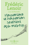 Hayvanlara Ve Hayvanları Sevenlere Açık Mektup