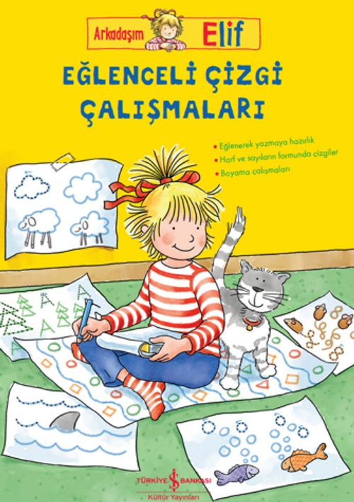 Arkadaşım Elif – Eğlenceli Çizgi Çalışmaları