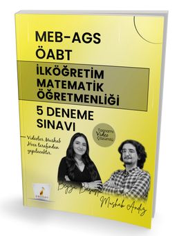 MEB - AGS ÖABT İlköğretim Matematik Öğretmenliği 5 Deneme Sınavı Tamamı Video Çözümlü