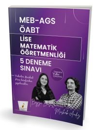 MEB - AGS ÖABT Lise Matematik Öğretmenliği 5 Deneme Sınavı Tamamı Video Çözümlü
