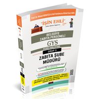 GYS Belediye Zabıta Personeli Konu Anlatımı Grup 3 Zabıta Şube Müdürü