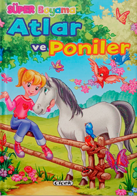 Atlar ve Poniler 1 / Süper Boyama