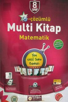 8.Sınıf e-Çözümlü Multi Kitap Matematik
