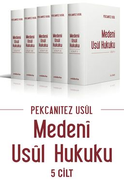 Pekcanıtez Usul - Medeni Usul Hukuku (5 Cilt)