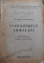 Fuad Köprülü Armağanı – Melanges Fuad Köprülü / 13-Z-166