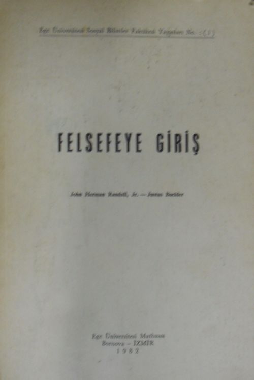 Felsefeye Giriş / 4-F-46