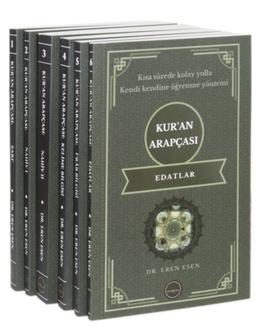 Kur'an Arapçası Seti (6 Cilt) Sarf, Nahiv, Kelime Bilgisi, İ'rab, Edatlar