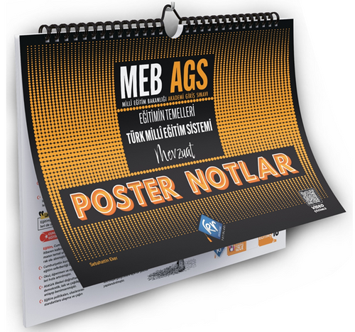 MEB AGS Eğitimin Temelleri ve Türk Milli Eğitim Sistemi Mevzuat Poster Notlar