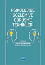 Psikolojide Gözlem ve Görüşme Teknikleri