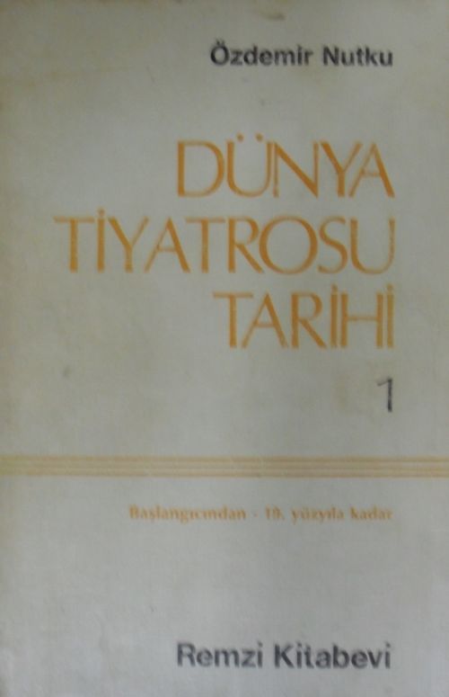 Dünya Tiyatrosu Tarihi - 1 / 12-G-102
