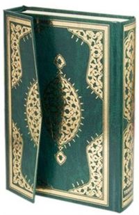 Kur'an-ı Kerim - Mehmet Özçay Hatlı, Cami Boy, 2 Renkli, Yeşil Cilt