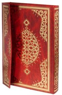 Kur'an-ı Kerim - Mehmet Özçay Hatlı, Cami Boy, 2 Renkli, Kırmızı Cilt