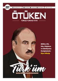 Ötüken Dergisi 207. Sayı