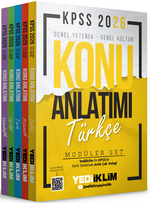 2026 KPSS Genel Yetenek - Genel Kültür Konu Anlatımı Modüler Set ( 5 Kitap)