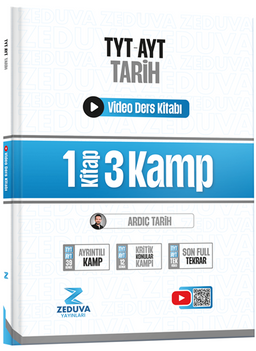Ardıç Tzarih TYT-AYT Tarih 1 Kitap 3 Kamp Video Ders Kitabı