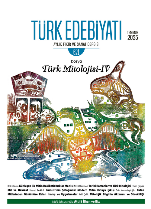 Türk Edebiyatı Aylık Fikir ve Sanat Dergisi Sayı: 621 Temmuz 2025