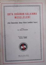 Orta Doğunun Kalkınma Meseleleri (2-G-52)