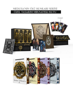 Medusa'nın Ölü Kumları Serisi (Hediyeli Yan Boyamalı Mıknatıslı Kutu)