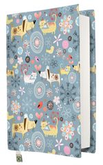 Kitap Kılıfı Kedi-Köpek-213 (M - 31x21cm)