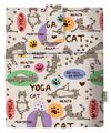 Kapax Mona Cepli Kitap Kılıfı (Yoga Kedi - 211)