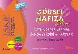 İcra Müdür ve Müdürlüğü Sınavlarına Hazırlık Görsel Hafıza Serisi  Katma Değer Vergisi - Damga Vergisi - Harçlar