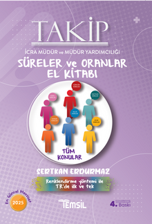 Takip İcra Müdür ve Müdür Yardımcılığı Süreler ve Oranlar El Kitabı