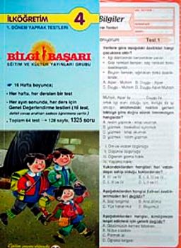 4.Sınıf Yaprak Test  I.Dönem