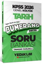 2026 KPSS Genel Kültür Bumerang Tarih Tamamı Çözümlü Soru Bankası