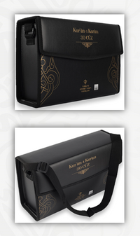 Kuranı Kerim “Rahle Boy “  30 Cüz Siyah Çanta Kare Kodlu