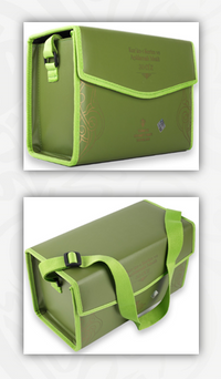 Kuranı Kerim ve Karşılıklı Meali 30 Cüz Orta Boy Yeşil Kare Kodlu