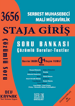 SMMM Staja Giriş Soru Bankası