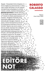 Editöre Not