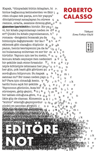 Editöre Not