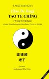 Tao Te Ching (Wang Bi N&uuml;shası) & &Ccedil;eviri, Transliterasyon, İnterlineer &Ccedil;eviri ve S&ouml;zl&uuml;k
