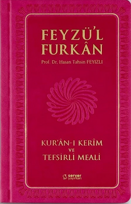 Feyzü'l Furkan Kur'an-ı Kerim ve Tefsirli Meali (Sempatik Cep Boy - Ciltli) Pembe