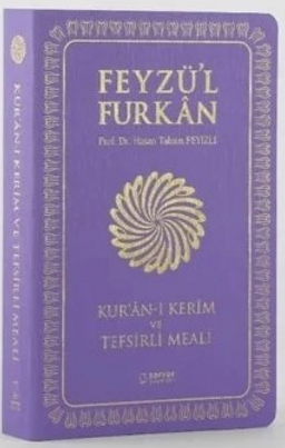 Feyzü'l Furkan Kur'an-ı Kerim ve Tefsirli Meali (Sempatik Cep Boy – İnce Cilt) Lila