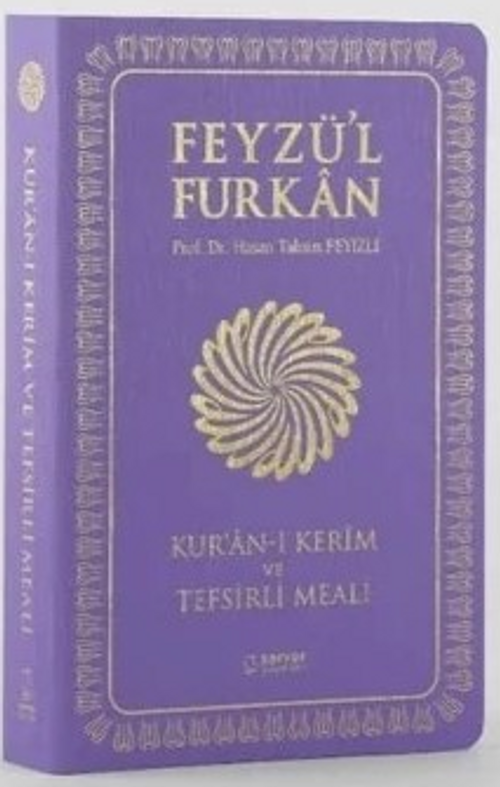 Feyzü'l Furkan Kur'an-ı Kerim ve Tefsirli Meali (Sempatik Cep Boy – İnce Cilt) Lila