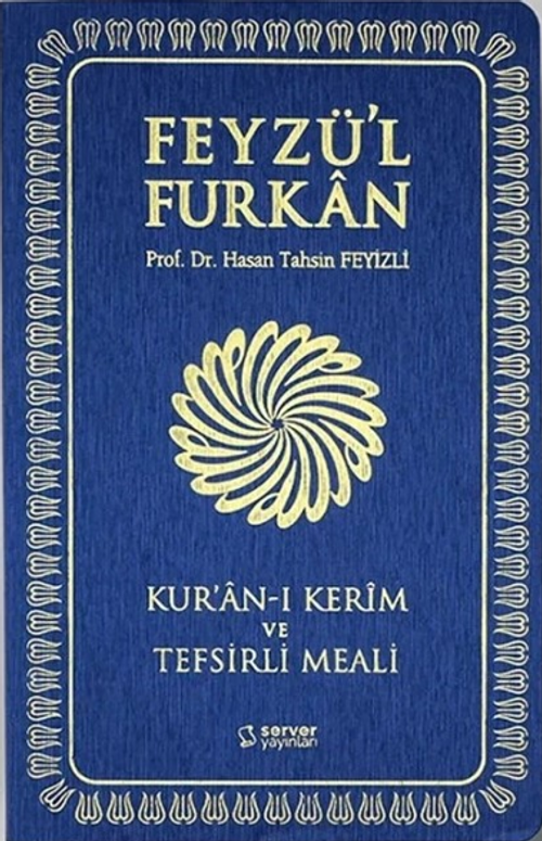 Feyzü'l Furkan Kur'an-ı Kerim ve Tefsirli Meali (Sempatik Cep Boy – İnce Cilt) Lacivert