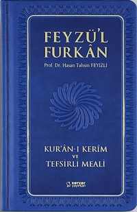 Feyzü'l Furkan Kur'an-ı Kerim ve Tefsirli Meali (Sempatik Cep Boy - Ciltli) Lacivert