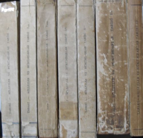 Milletler ve Hükümdarlar Tarihi (4 Cilt, 7 Kitap) 11-Z-247