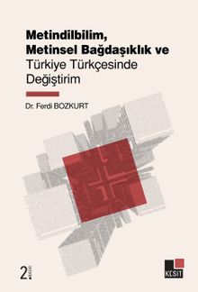 Metindilbilim, Metinsel Bağsaşıklık ve Türkiye Türkçesinde Değiştirim
