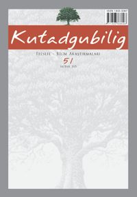 Kutadgubilig Felsefe-Bilim Araştırmaları Dergisi Sayı:51