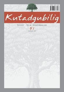 Kutadgubilig Felsefe-Bilim Araştırmaları Dergisi Sayı:51
