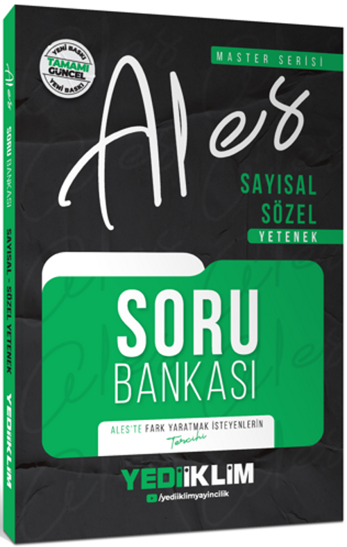 ALES Sayısal - Sözel Yetenek Soru Bankası